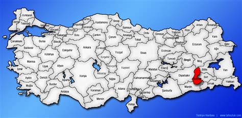 türkiye batman haritası